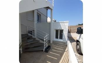 Rénovation intérieure et création d'une extension en bord de mer - Donville Les Bains 50350