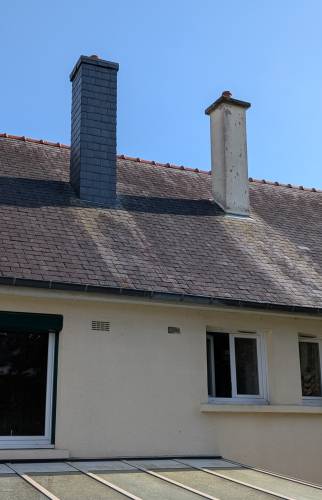 Couverture avant rénovation de couverture La Maison Des Travaux Bruz