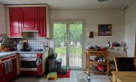 Vue cuisine avant travaux