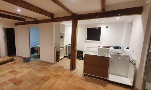 Cuisine après agrandissement