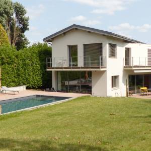 maison-architecte-piscine-Collonges-au-Mont-DOr