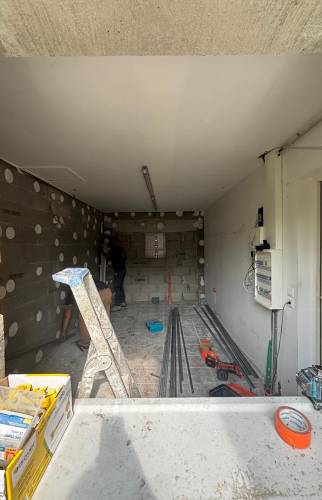 Rénovation d'un garage en suite parentale à Vienne