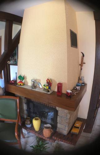 La cheminée avant dépose