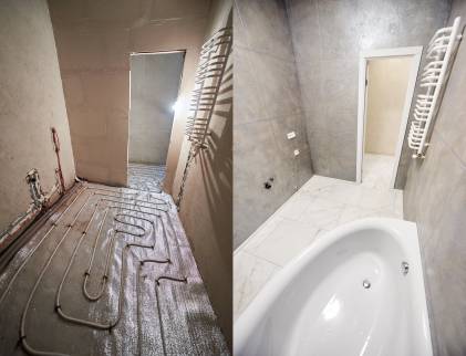 pose plancher chauffant maison  - La Maison Des Travaux 