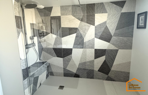 Douche receveur extra plat