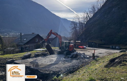 La Maison des Travaux Moûtiers, stabilisation bâtiment ancien, rénovation structure Basse-Tarentaise, ravalement façade assortie, courtier rénovation fiable