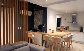 La pièce à vivre après travaux