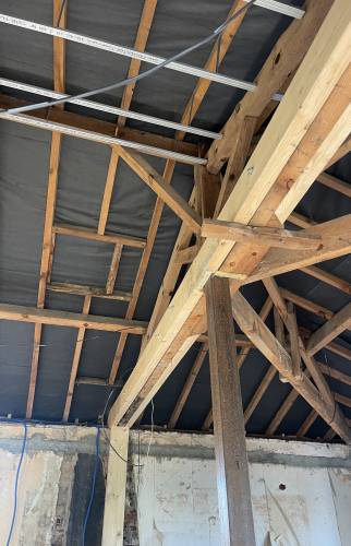 Avant / Après : Transformation de la charpente