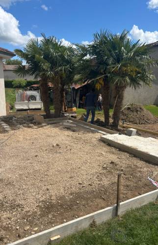 Rénovation de jardin à Rhône