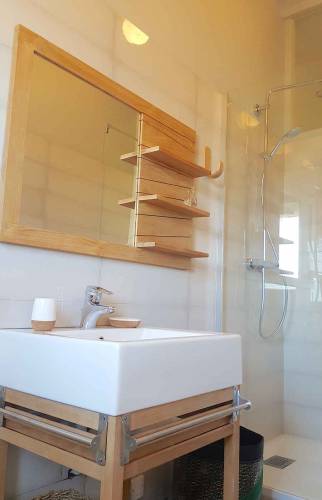 Espace salle d'eau - Rénovation appartement à Saint-Enogat