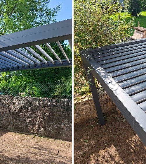 Pergola bioclimatique