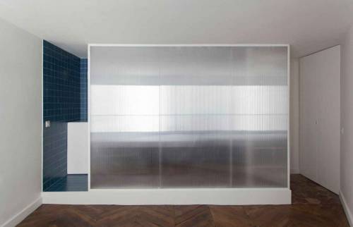 remplacer une douche par une baignoire - agencement salle de bains d'un studio