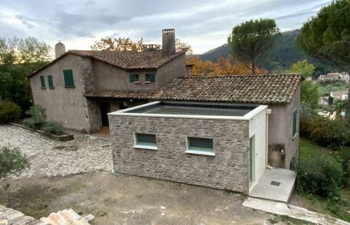 Extension garage pierre La Maison Des Travaux Ales