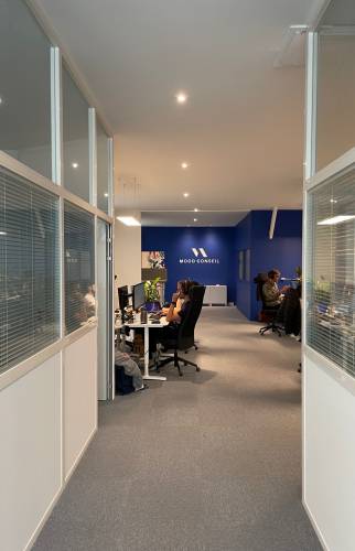 Rénovation complète de bureaux à Nantes