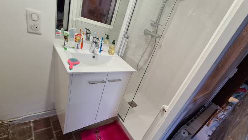 Salle d'eau rénovée