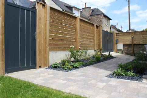 Création d'une allée de jardin en pavés - Lille 59000