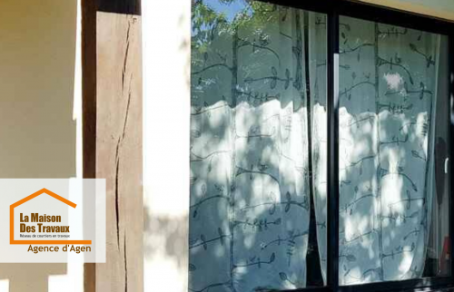 Nouvelle fenêtre PVC double vitrage à Brax : isolation renforcée et esthétisme moderne.