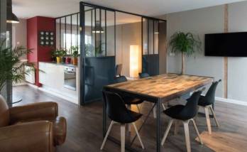 Transformation d'une habitation en Agence immobilère.