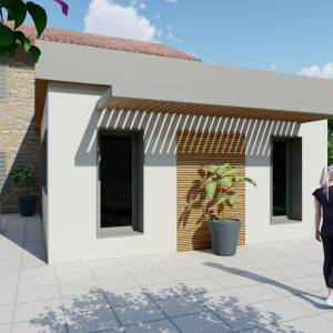 EXTENSION MAISON - Mathis CRONIER - La Maison Des Architectes