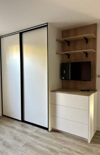 nouveau placard sur mesure dressing sur mesure chambre parentale La Maison Des Travaux Bruz