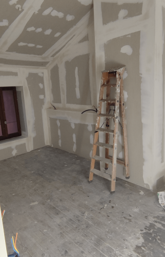 Rénovation d’une maison à Vénérieu (38460)