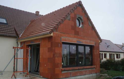 Extension avant enduits