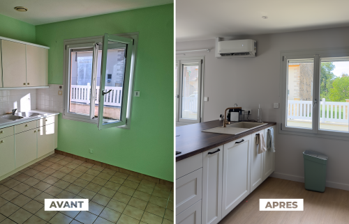  Rénovation intérieur maison - avant/après