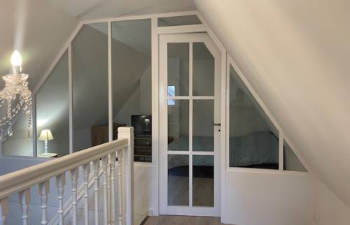 Vue de la porte de la verrière