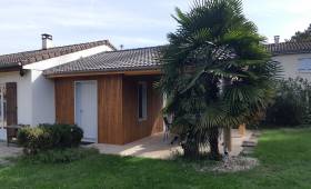  Nouvelle extension de maison à ossature bois - Meximieux 01800