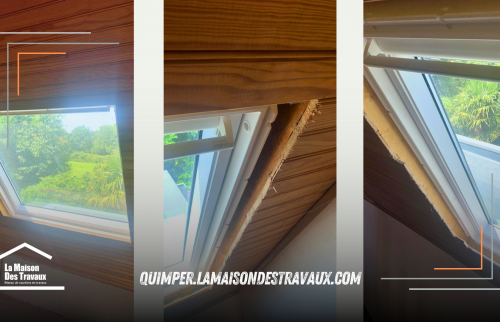 Extension et Installation de VELUX à Fouesnant par Pro