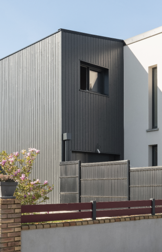 Surélévation d'une maison ossature bois à Nantes
