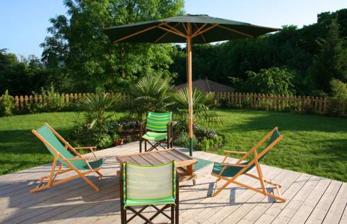 terrasse bois Vif Isère 