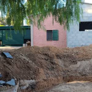 Travaux extension en cours