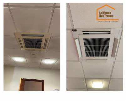 Pose de climatisaton réversible