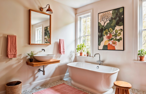  SALLE DE BAIN VINTAGE
