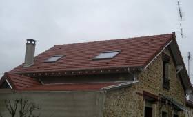 Nouvelle toiture en tuiles PVC - Nanteuil-lès-Meaux -