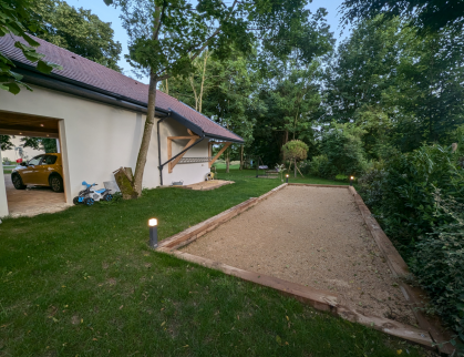 création d'un terrain de pétanque