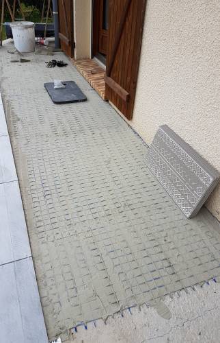 treillis anti-fissure