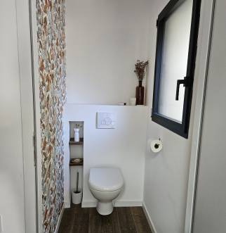 Rénovation grange toilettes