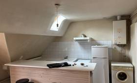 Rénovation énergétique à Rodez : la cuisine après