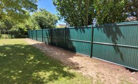 Installation d'une clôture rigide en remplacement de haie - Moissy-Cramayel 77550