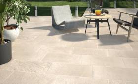 Terrasse en dalle