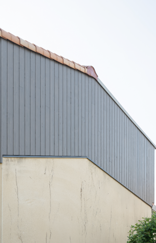 Surélévation de maison en ossature bois à Vertou