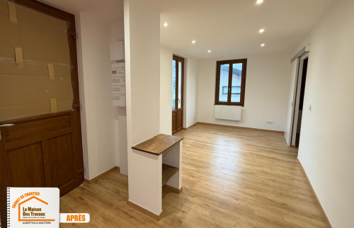 Pose sol PVC moderne, artisans Savoie travaux