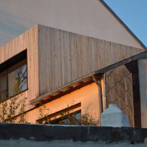 Extension en bois - La Maison Des Architectes - Nicolas Gicquel