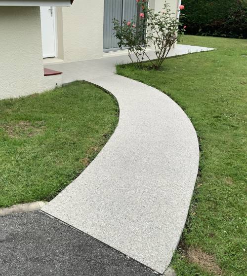 rénovation de l'allée