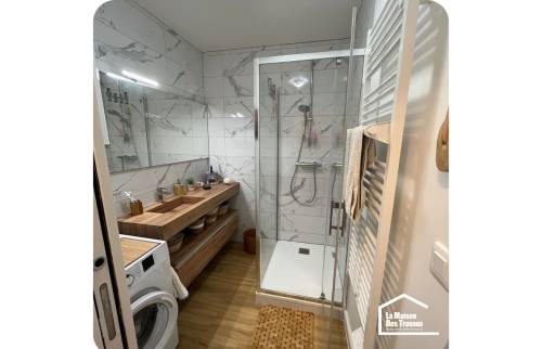 Salle de bain bois 