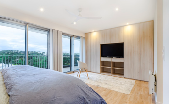 Rénovation de chambre avec vue