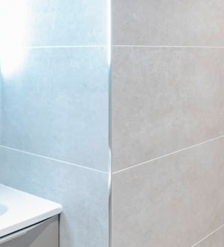 Baguette de finition chromée