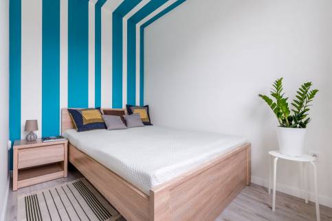 Rénovation chambre papier peint